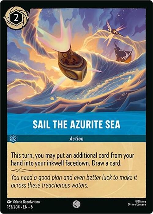 Sail the Azurite Sea (163/204) [Azurite Sea] | Eastridge Sports Cards & Games