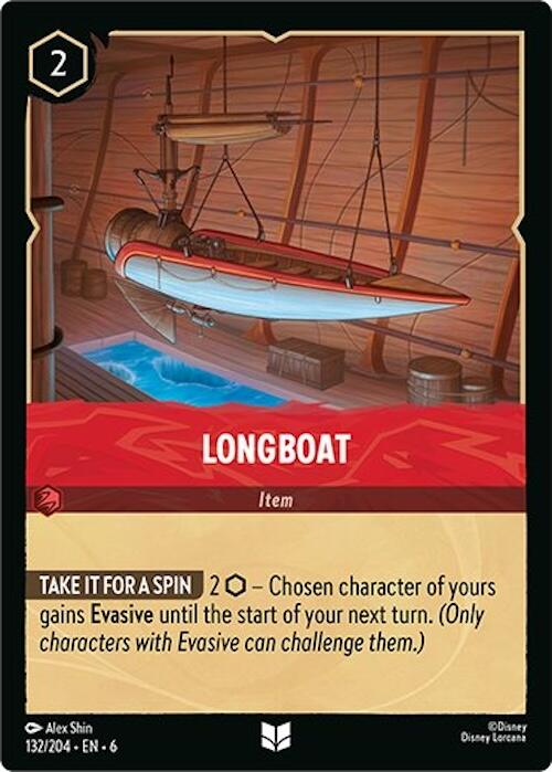 Longboat (132/204) [Azurite Sea] | Eastridge Sports Cards & Games