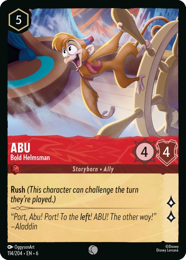 Abu - Bold Helmsman (114/204) [Azurite Sea] | Eastridge Sports Cards & Games
