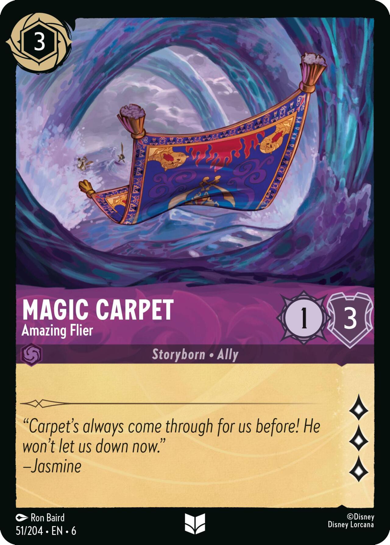 Magic Carpet - Amazing Flier (51/204) [Azurite Sea] | Eastridge Sports Cards & Games