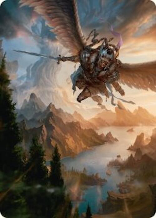 Youthful Valkyrie Art Card (28/54) [Foundations Art Series] | Eastridge Sports Cards & Games