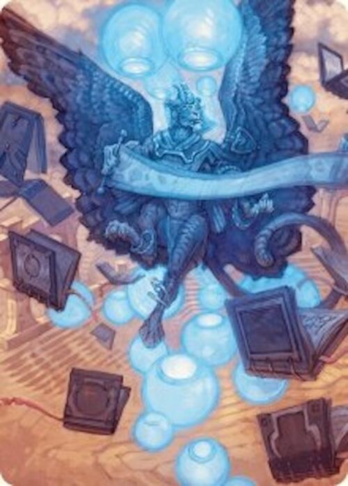 Sphinx of Forgotten Lore Art Card (33/54) [Foundations Art Series] | Eastridge Sports Cards & Games