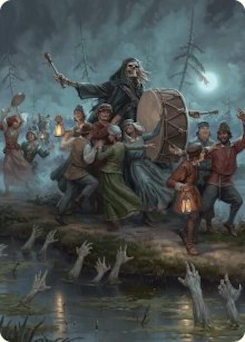 Blasphemous Edict Art Card (35/54) [Foundations Art Series] | Eastridge Sports Cards & Games