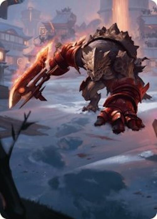 Searslicer Goblin Art Card (39/54) [Foundations Art Series] | Eastridge Sports Cards & Games
