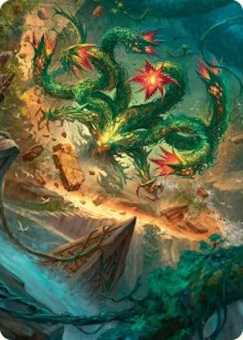 Mossborn Hydra Art Card (42/54) [Foundations Art Series] | Eastridge Sports Cards & Games