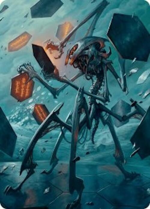 Scrawling Crawler Art Card (50/54) [Foundations Art Series] | Eastridge Sports Cards & Games