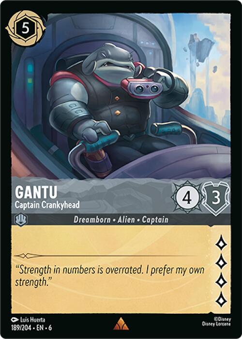 Gantu - Captain Crankyhead (189/204) [Azurite Sea] | Eastridge Sports Cards & Games