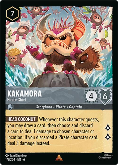 Kakamora - Pirate Chief (172/204) [Azurite Sea] | Eastridge Sports Cards & Games