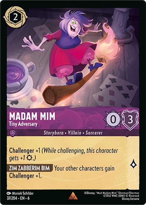 Madam Mim - Tiny Adversary (37/204) [Azurite Sea] | Eastridge Sports Cards & Games