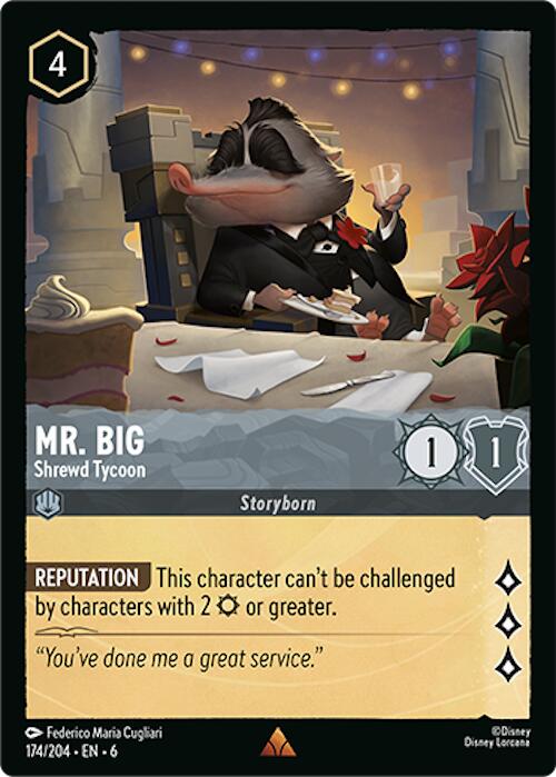 Mr. Big - Shrewd Tycoon (174/204) [Azurite Sea] | Eastridge Sports Cards & Games