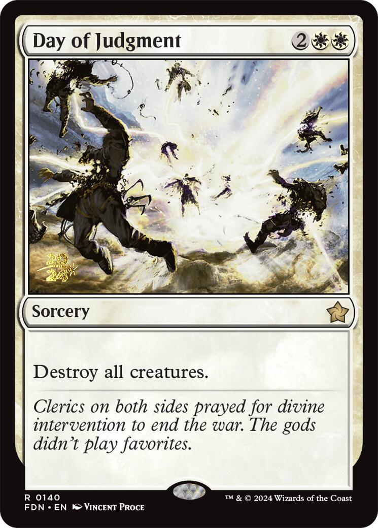 Day of Judgment [Foundations Prerelease Promos] | Eastridge Sports Cards & Games