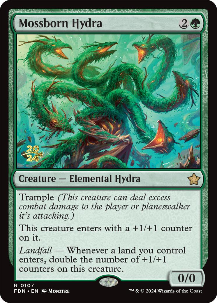 Mossborn Hydra [Foundations Prerelease Promos] | Eastridge Sports Cards & Games