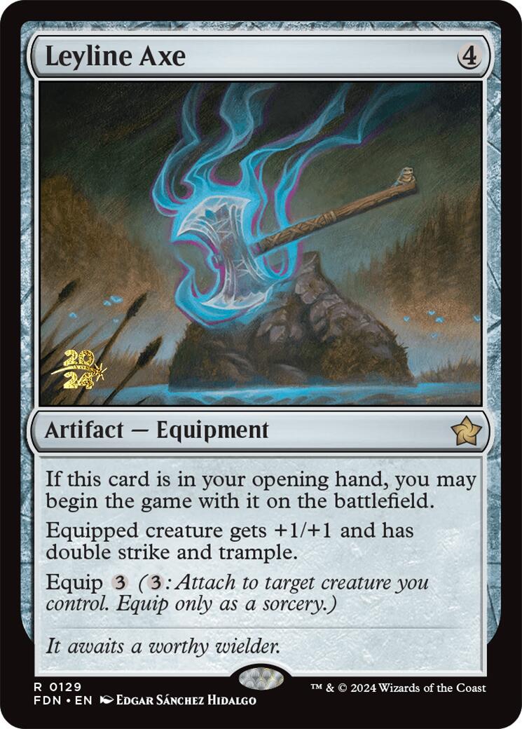 Leyline Axe [Foundations Prerelease Promos] | Eastridge Sports Cards & Games