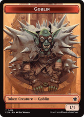 Drake // Goblin Doubled-Sided Token [Foundations Tokens] | Eastridge Sports Cards & Games