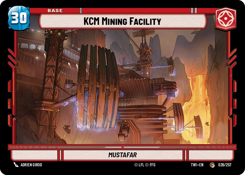 KCM Mining Facility // Battle Droid (026/257 // T01/T02) (026/257 // T01/T02) [Twilight of the Republic] | Eastridge Sports Cards & Games