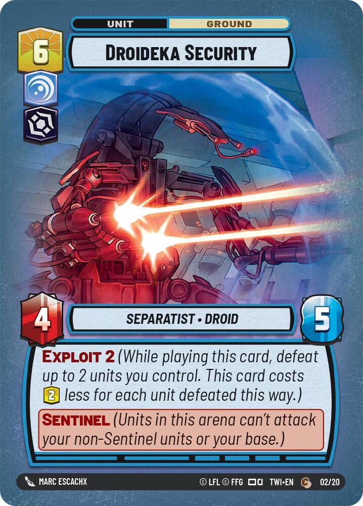 Droideka Security (02/20) (02/20) [Twilight of the Republic: Weekly Play] | Eastridge Sports Cards & Games
