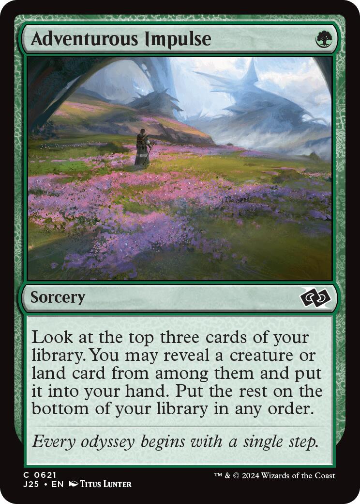Adventurous Impulse [Foundations Jumpstart] | Eastridge Sports Cards & Games