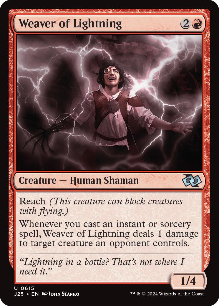 Weaver of Lightning [Foundations Jumpstart] | Eastridge Sports Cards & Games