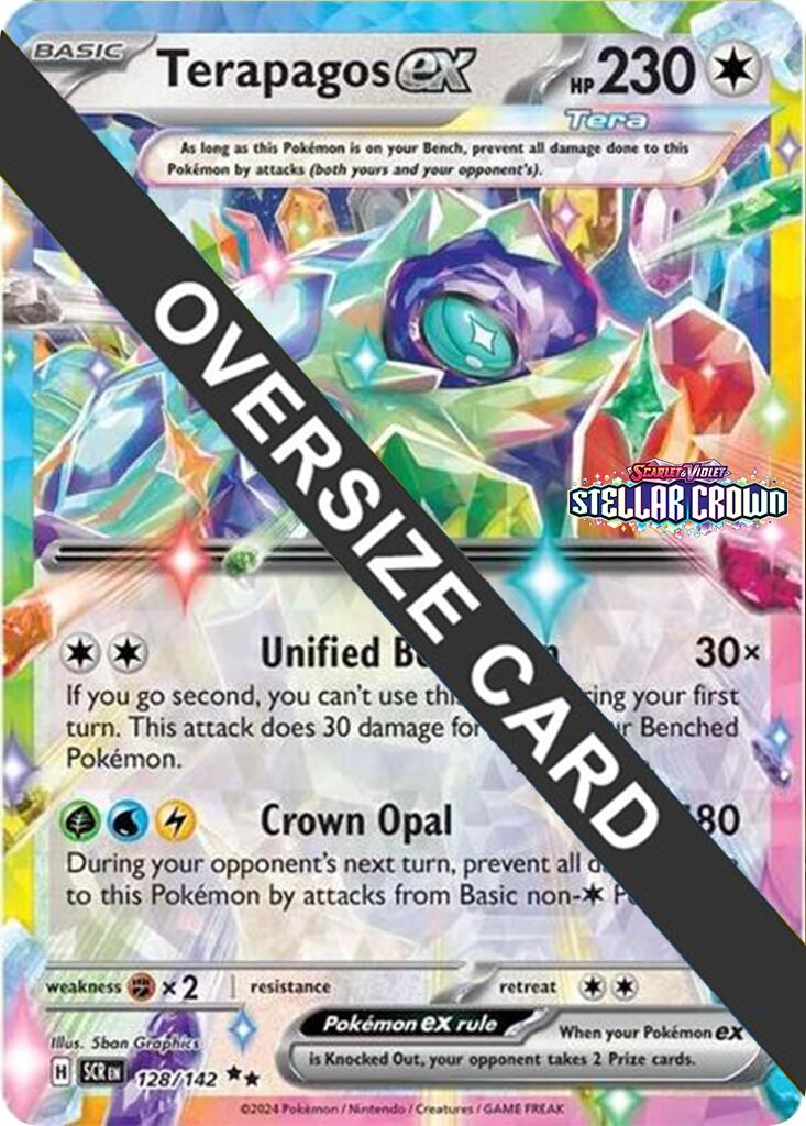 Terapagos ex (128/142) (Jumbo Card) [Scarlet & Violet: Black Star Promos] | Eastridge Sports Cards & Games