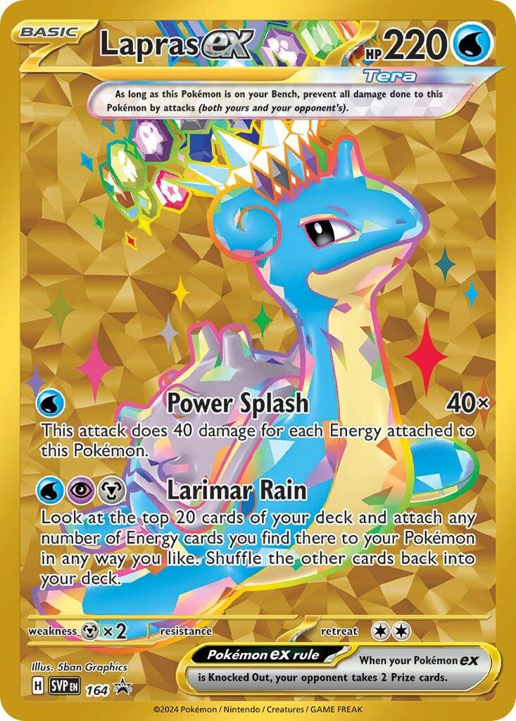 Lapras ex (164) [Scarlet & Violet: Black Star Promos] | Eastridge Sports Cards & Games