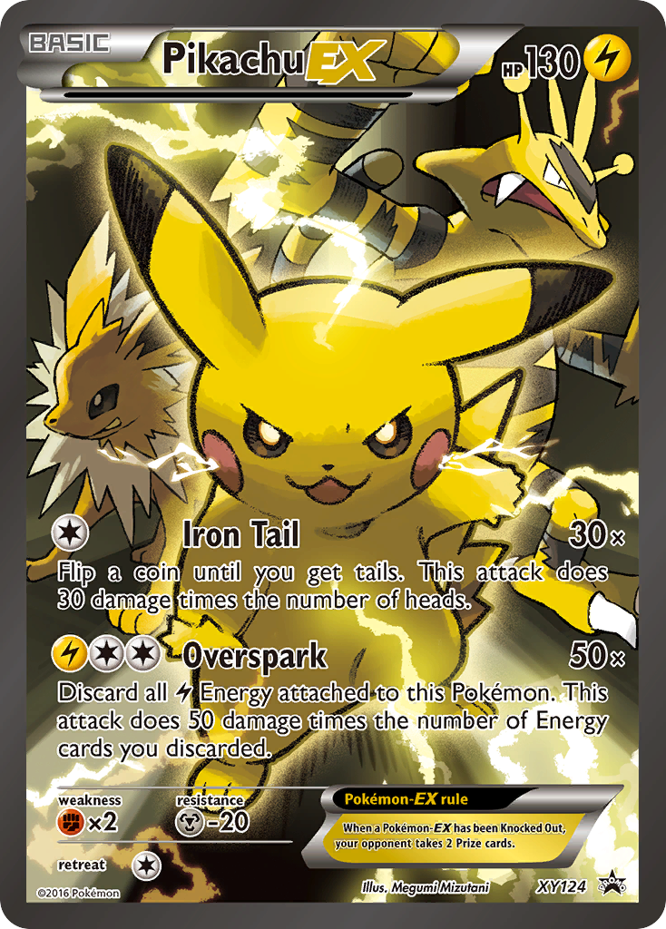 Pikachu EX (XY124) [XY: Black Star Promos] | Eastridge Sports Cards & Games