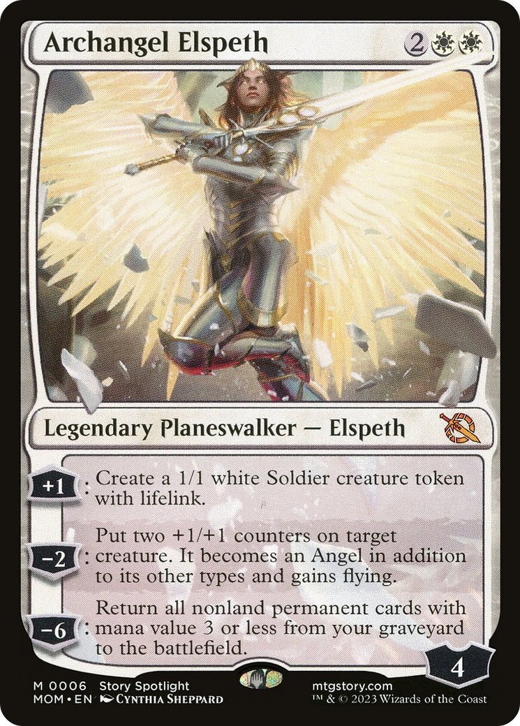 Archangel Elspeth [March of the Machine] | Eastridge Sports Cards & Games