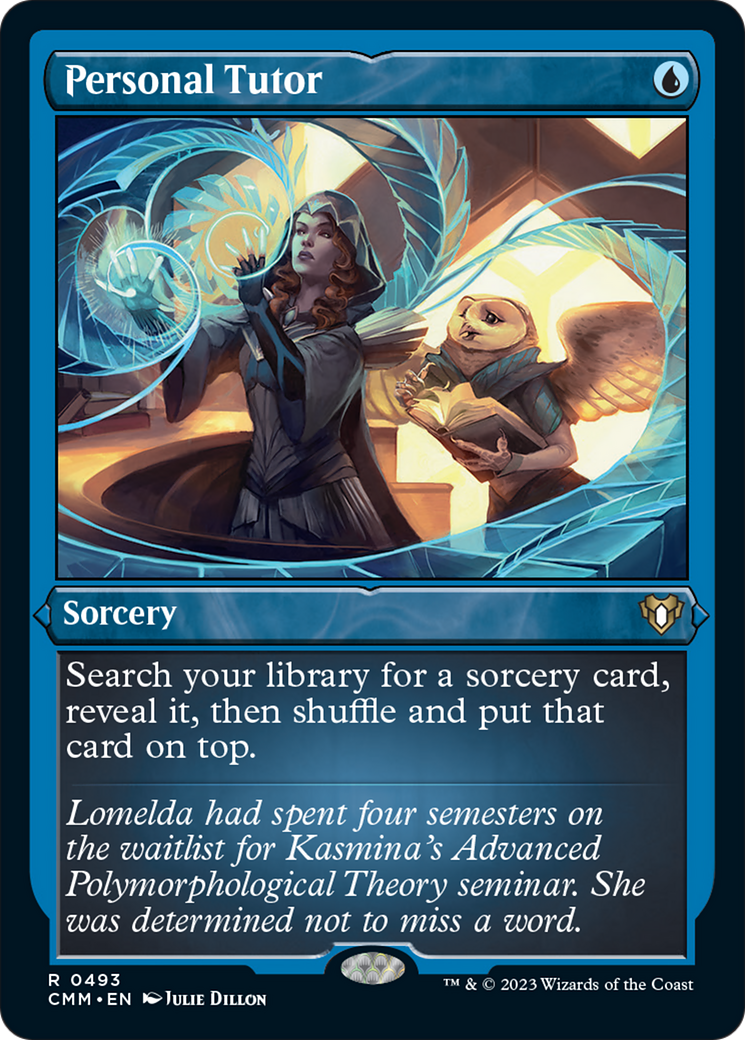 Personal Tutor (Foil Etched) [Commander Masters] | Eastridge Sports Cards & Games