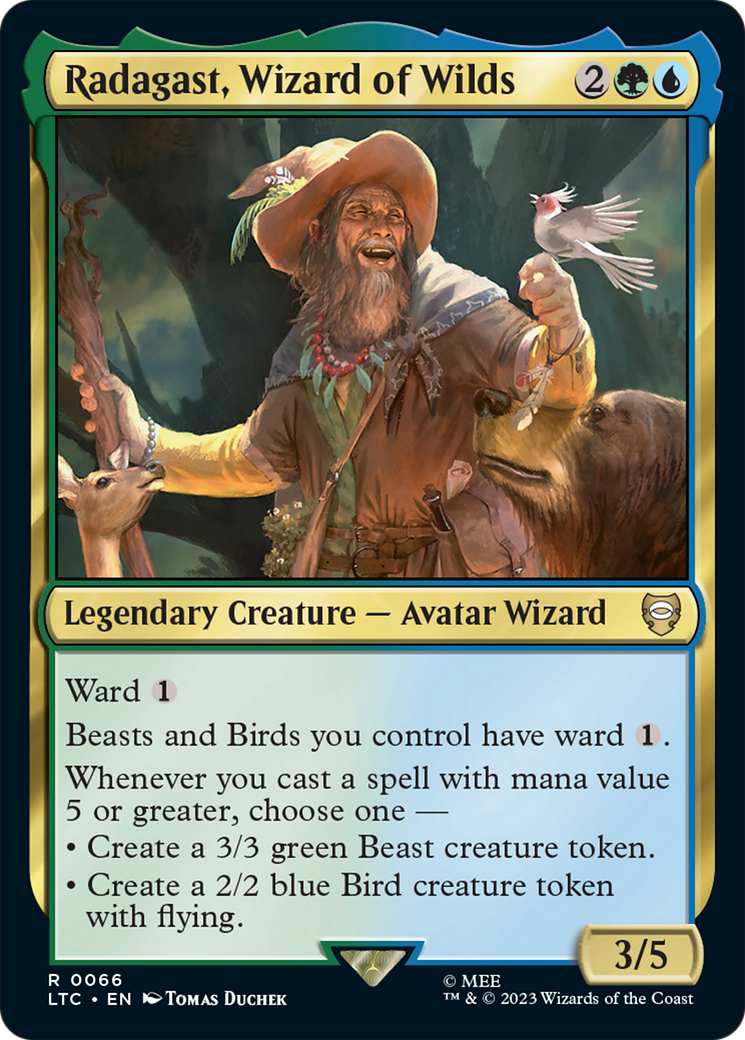 Radagast, Wizard of Wilds [The Lord of the Rings: Tales of Middle-Earth Commander] | Eastridge Sports Cards & Games