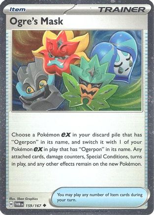 Ogre's Mask (159/167) (Cosmos Holo) [Miscellaneous Cards] | Eastridge Sports Cards & Games