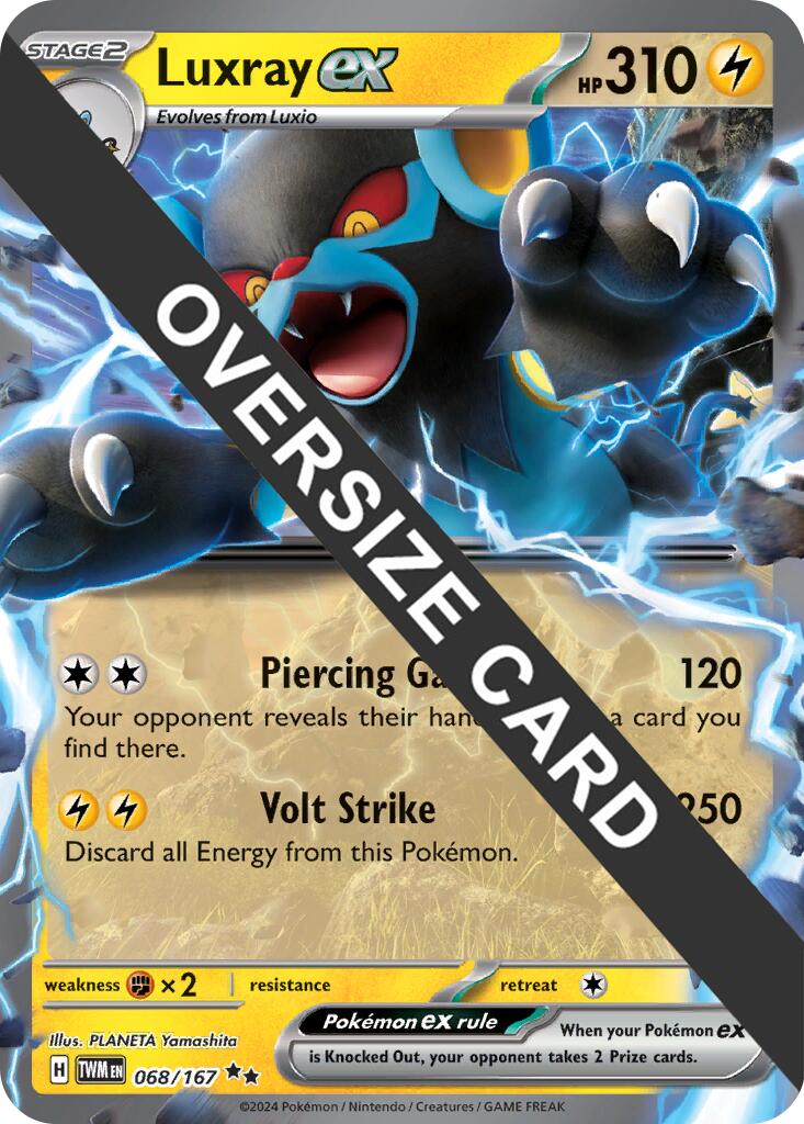 Luxray ex (068/167) (Jumbo Card) [Miscellaneous Cards] | Eastridge Sports Cards & Games