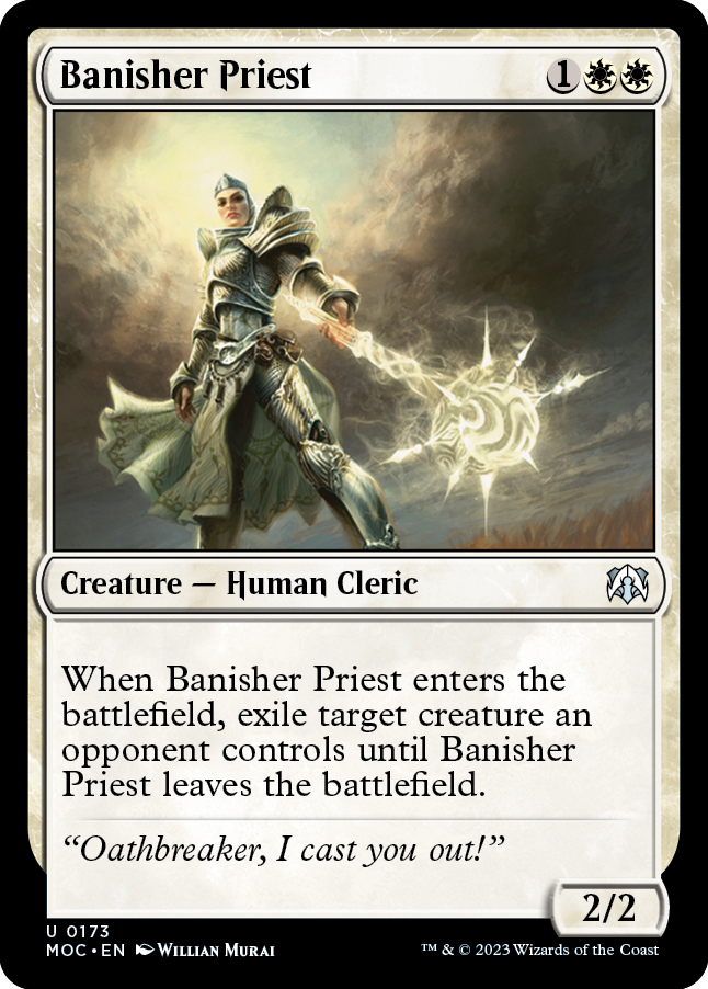 Banisher Priest [March of the Machine Commander] | Eastridge Sports Cards & Games