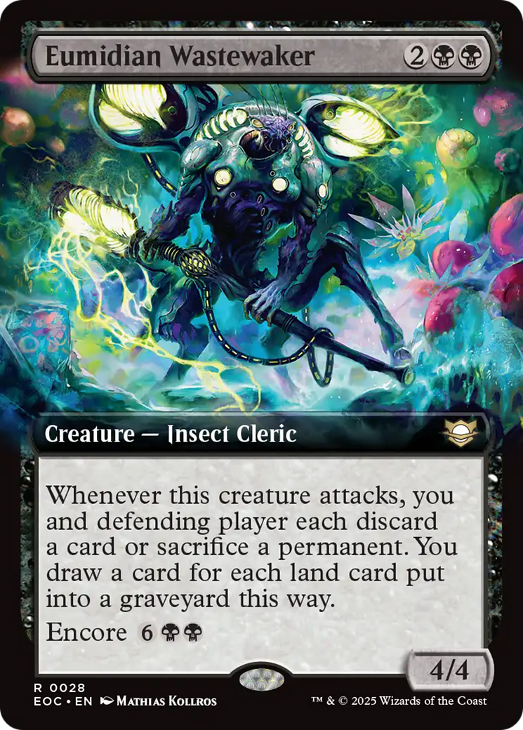 Eumidian Wastewaker (Extended Art) [Edge of Eternities Commander] | Eastridge Sports Cards & Games
