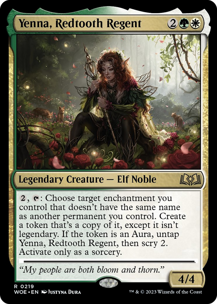 Yenna, Redtooth Regent [Wilds of Eldraine] | Eastridge Sports Cards & Games