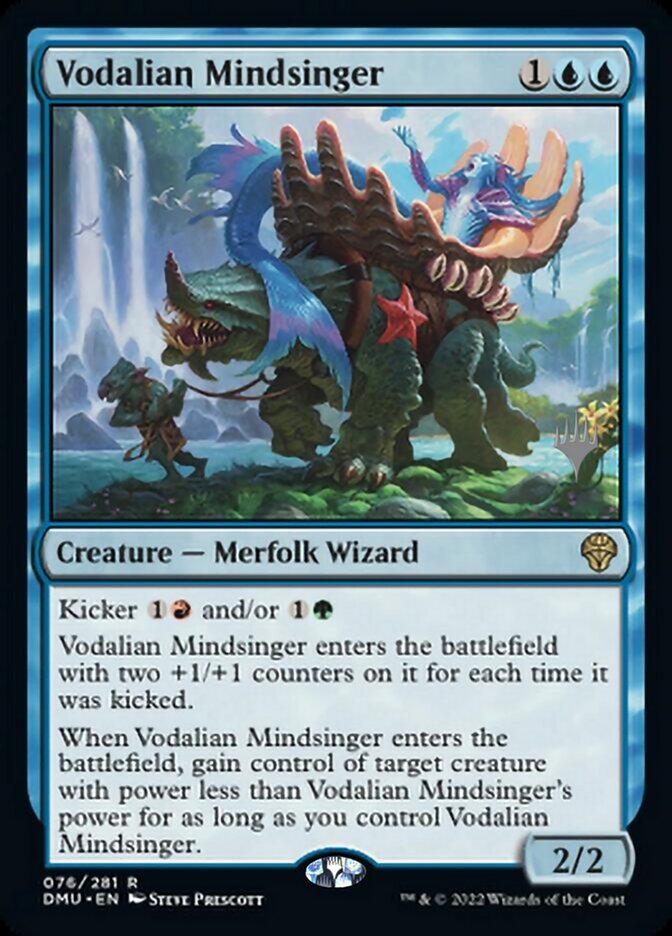 Vodalian Mindsinger (Promo Pack) [Dominaria United Promos] | Eastridge Sports Cards & Games