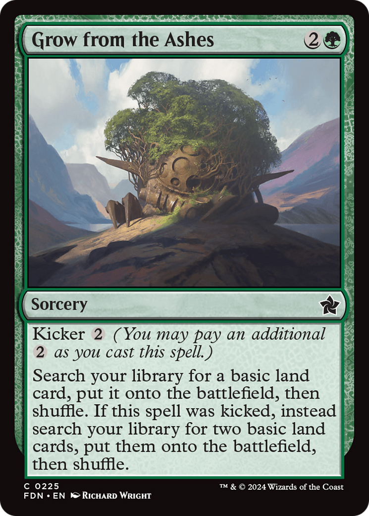 Grow from the Ashes [Foundations] | Eastridge Sports Cards & Games