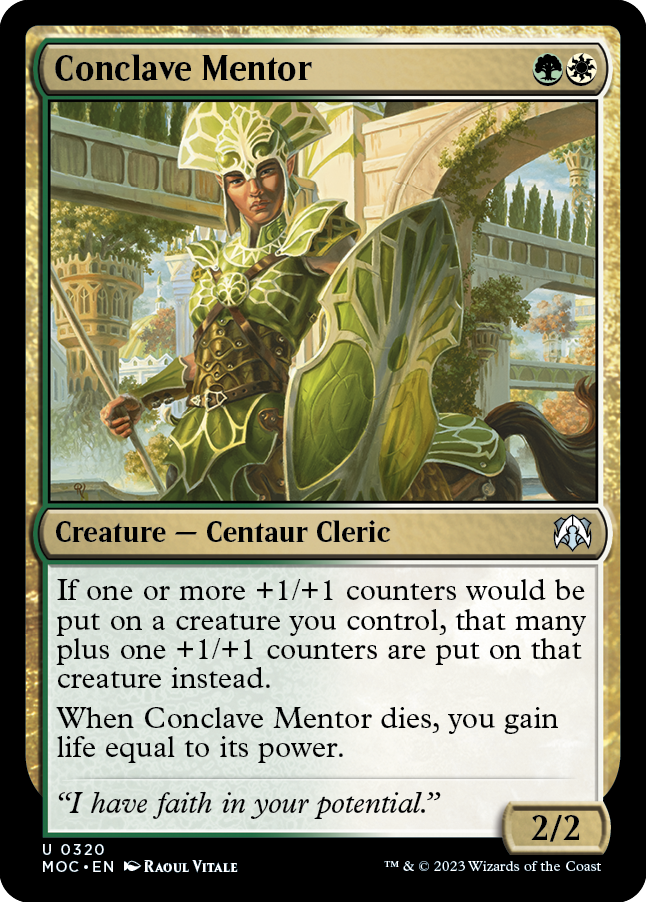 Conclave Mentor [March of the Machine Commander] | Eastridge Sports Cards & Games