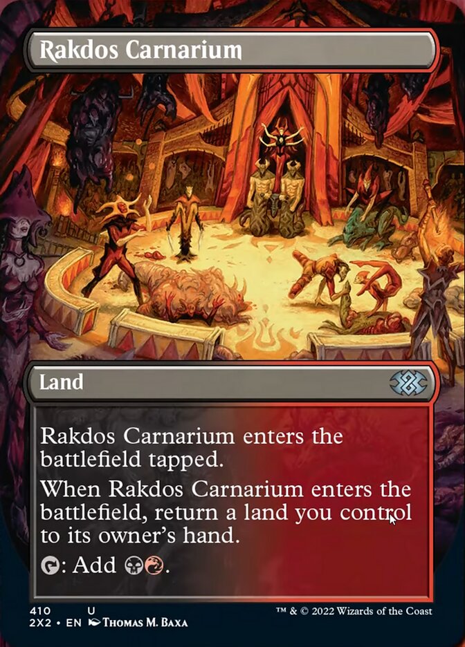 Rakdos Carnarium (Borderless Alternate Art) [Double Masters 2022] | Eastridge Sports Cards & Games