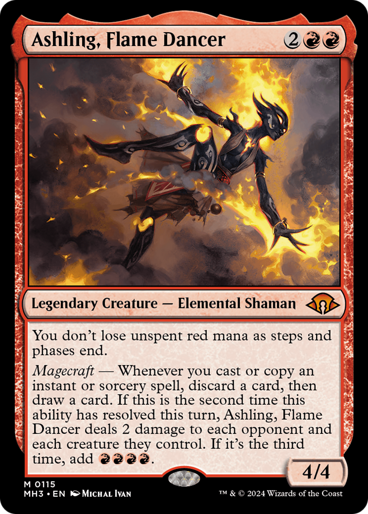 Ashling, Flame Dancer [Modern Horizons 3] | Eastridge Sports Cards & Games