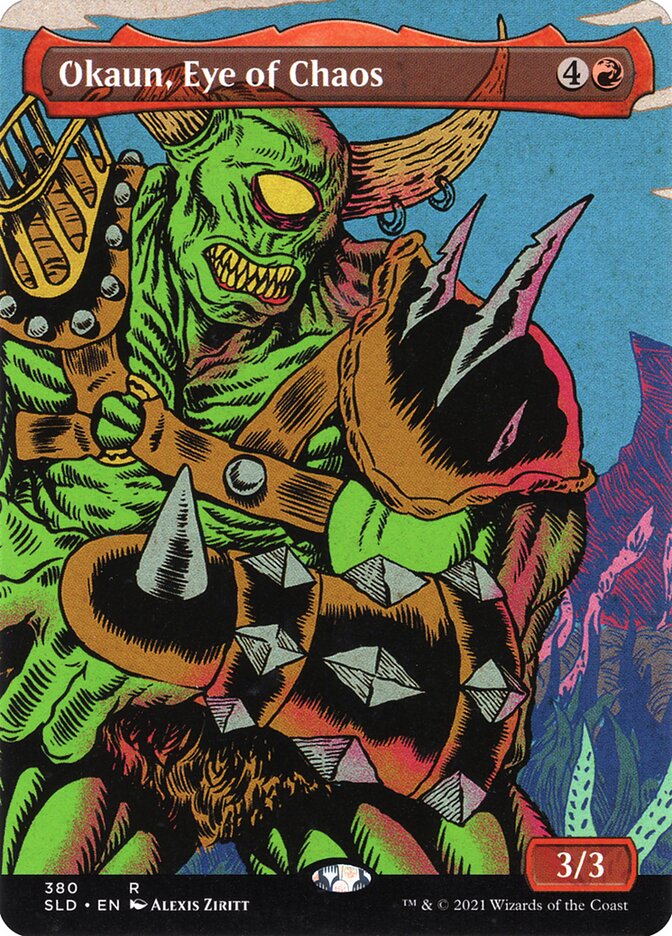 Okaun, Eye of Chaos (Display Commander) [Secret Lair Drop Promos] | Eastridge Sports Cards & Games