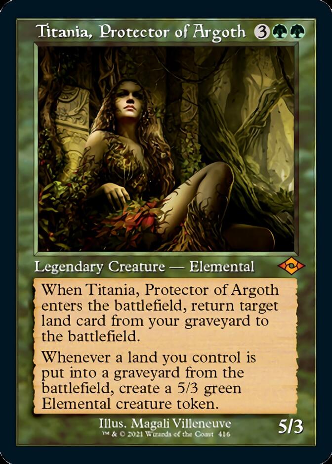 Titania, Protector of Argoth (Retro) [Modern Horizons 2] | Eastridge Sports Cards & Games