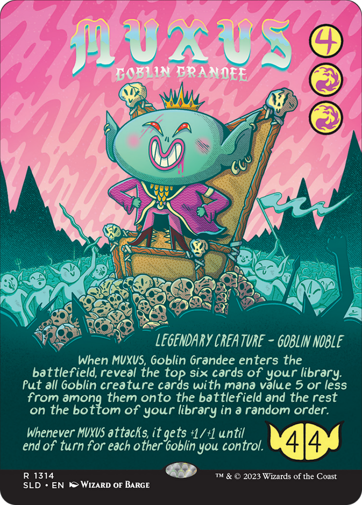 Muxus, Goblin Grandee (Rainbow Foil) [Secret Lair Drop Series] | Eastridge Sports Cards & Games