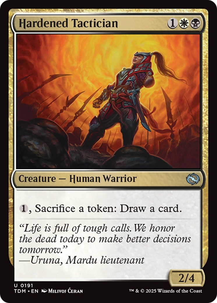 Hardened Tactician [Tarkir: Dragonstorm] | Eastridge Sports Cards & Games