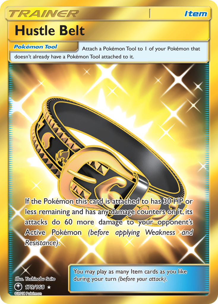 Hustle Belt (179/168) [Sun & Moon: Celestial Storm] | Eastridge Sports Cards & Games
