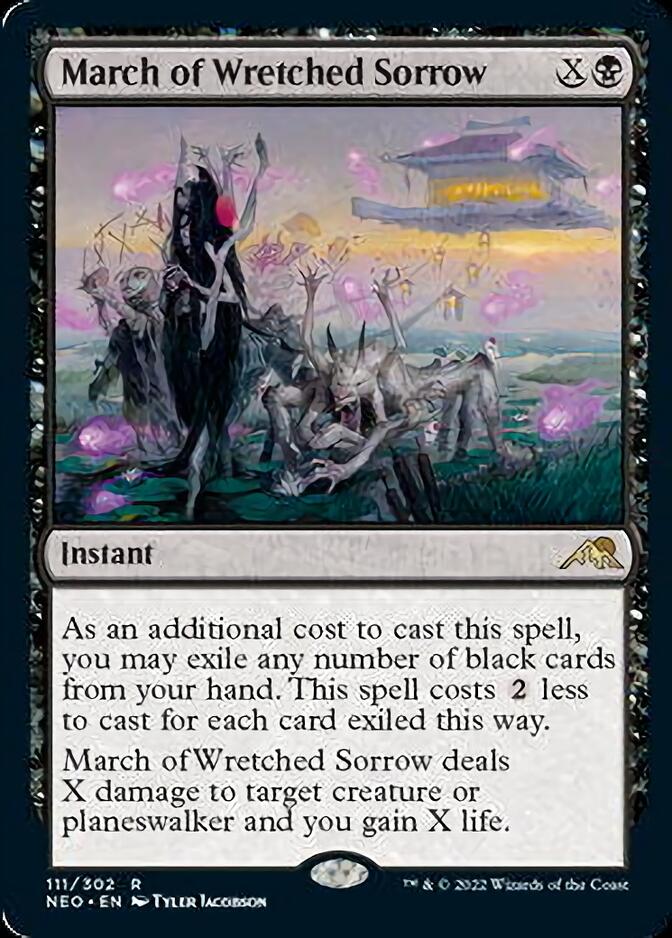 March of Wretched Sorrow [Kamigawa: Neon Dynasty] | Eastridge Sports Cards & Games