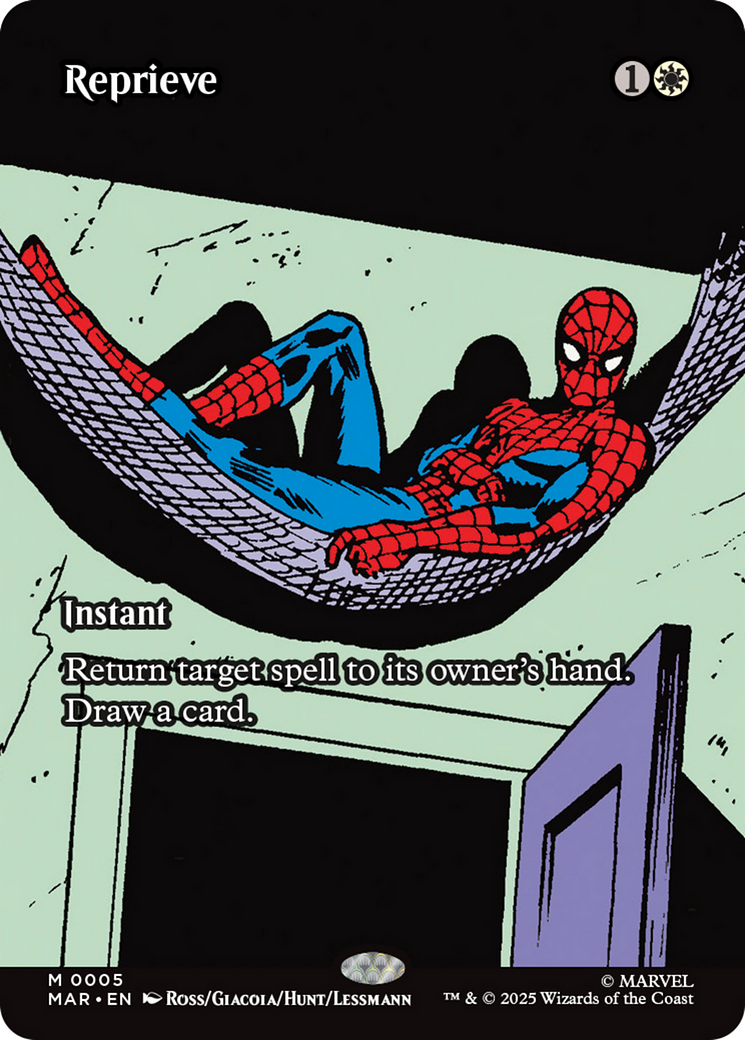 Reprieve (Borderless) [Marvel's Spider-Man: Eternal-Legal] | Eastridge Sports Cards & Games