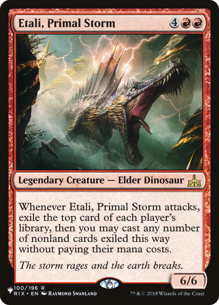 Etali, Primal Storm [The List] | Eastridge Sports Cards & Games