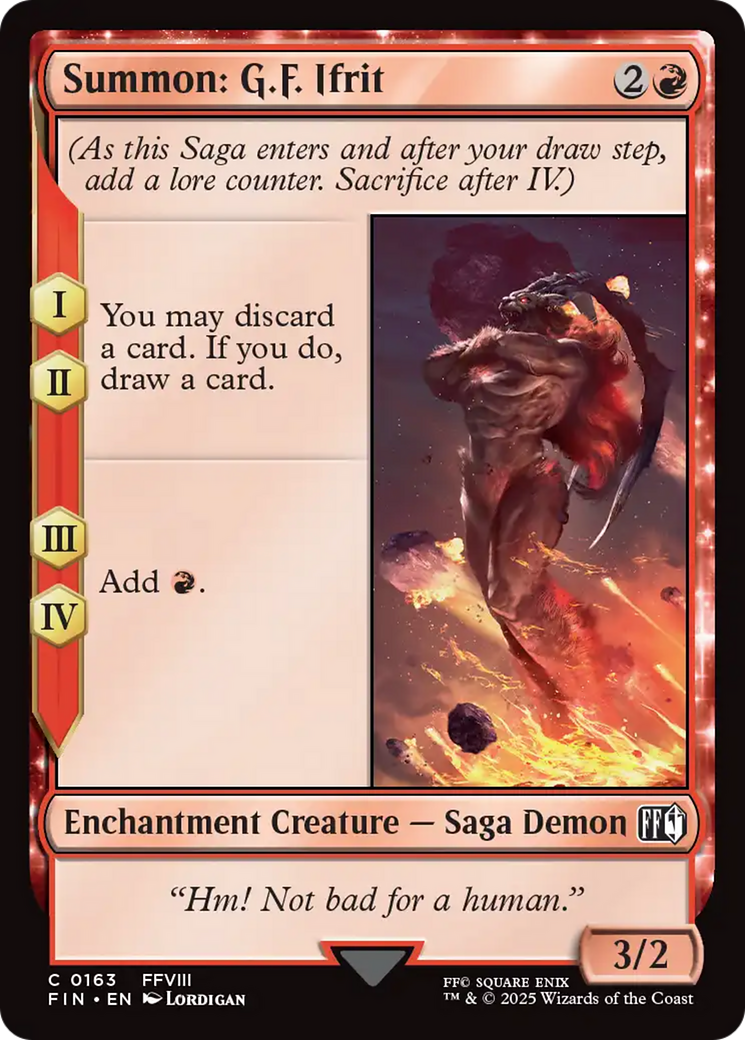 Summon: G.F. Ifrit [FINAL FANTASY] | Eastridge Sports Cards & Games
