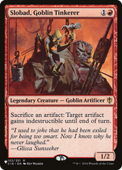 Slobad, Goblin Tinkerer [The List] | Eastridge Sports Cards & Games