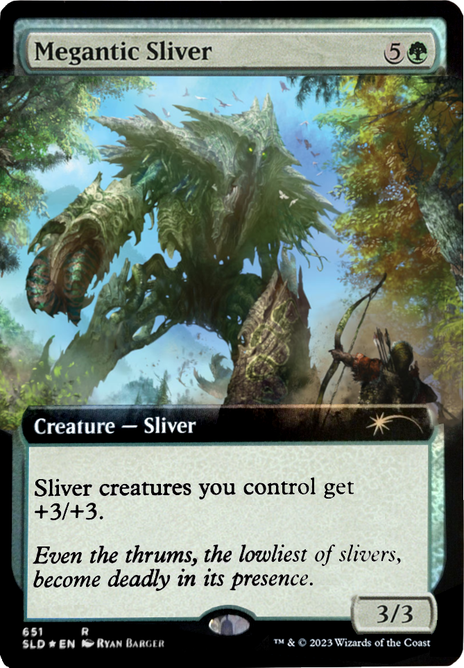 Megantic Sliver (Extended Art) [Secret Lair Drop Promos] | Eastridge Sports Cards & Games