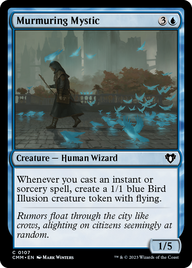 Murmuring Mystic [Commander Masters] | Eastridge Sports Cards & Games